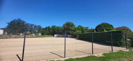 Réalisation d'une clôture et d'une aire de stockage à Montauban et Bressols, Montauban, Arlequin Espaces Verts
