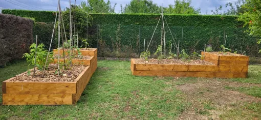 Création de jardinière à légumes à Montauban 82, Montauban, Arlequin Espaces Verts