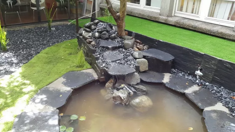 Le charme d'avoir un bassin dans son jardin., Montauban, Arlequin Espaces Verts