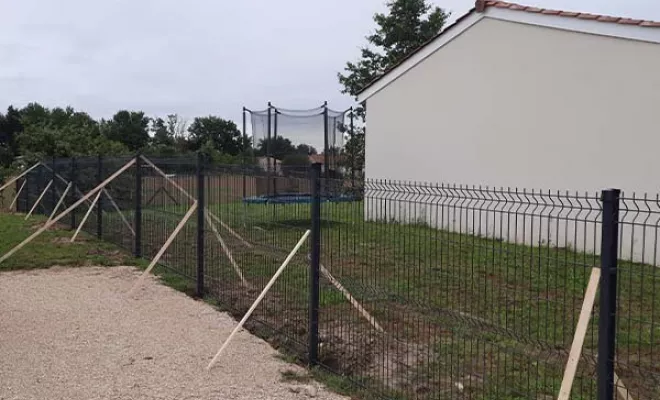 Installation d'une clôture à Montauban, Montauban, Arlequin Espaces Verts