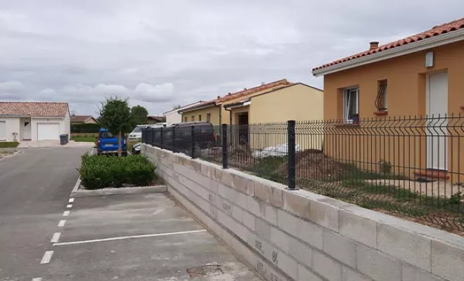 Installation d'une clôture à Montauban, Montauban, Arlequin Espaces Verts