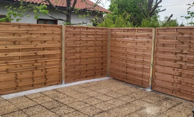 Cloture en bois dans le tarn et garonne, Montauban, Arlequin Espaces Verts
